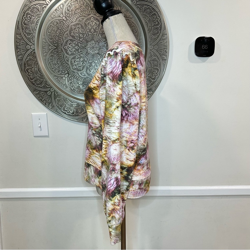 Marie Oliver marbled tie dye sweatshirt - Size Large - Picture 5 of 8